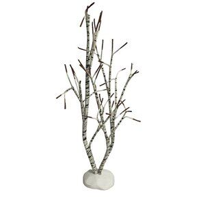 Department 56 Birch Tree 12" Holiday Village Display Accessory